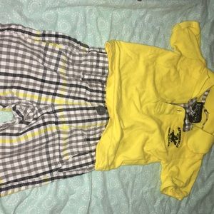 Matching polo brand set